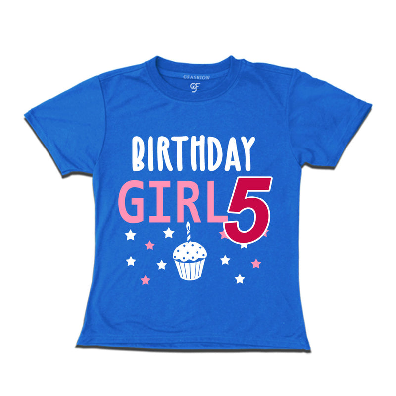 Birthday Girl t shirts for 5th year