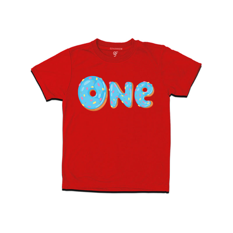 Donut Birthday boy t shirts for 1st birthday