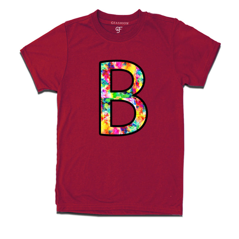 Initial B t shirts for kids and adults