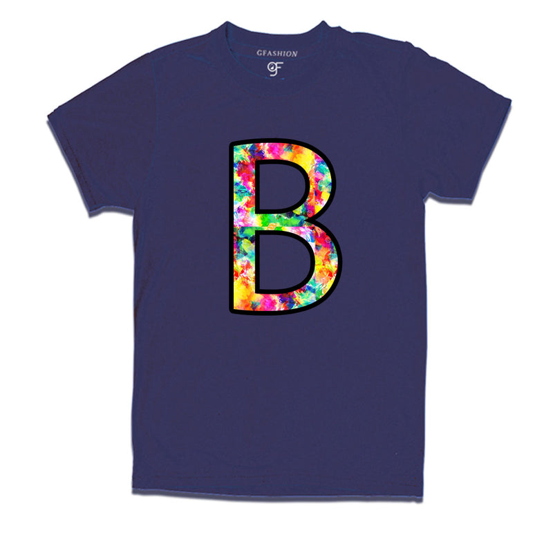 Initial B t shirts for kids and adults