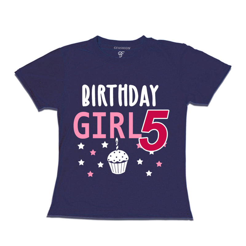 Birthday Girl t shirts for 5th year