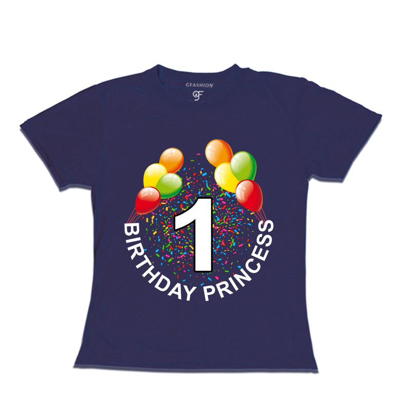 Birthday princess t shirts for 1st birthday