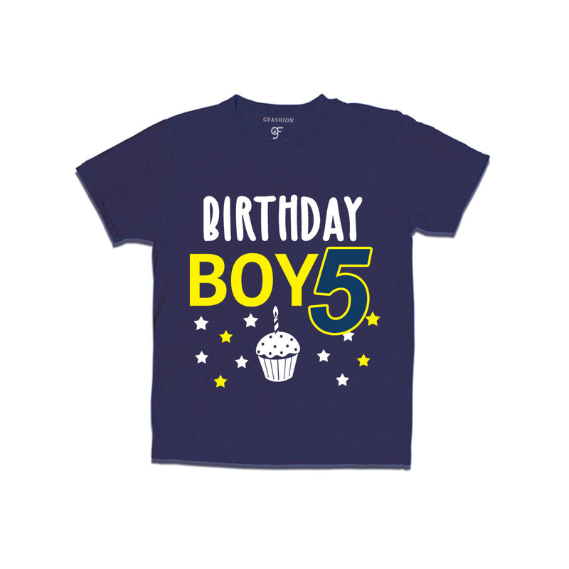 Birthday boy t shirts for 5th year