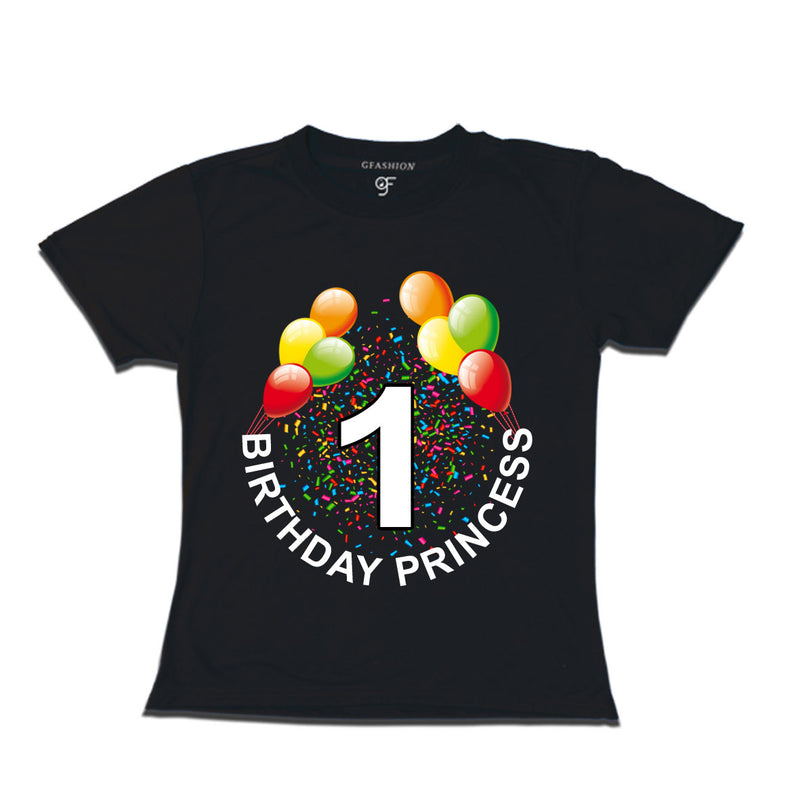 Birthday princess t shirts for 1st birthday