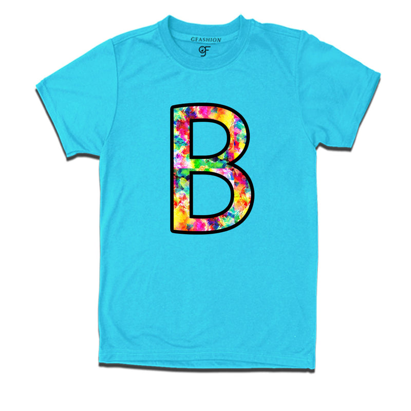 Initial B t shirts for kids and adults