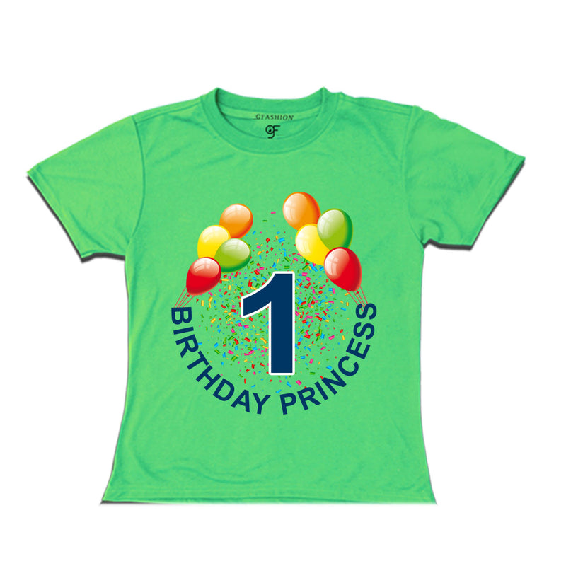 Birthday princess t shirts for 1st birthday