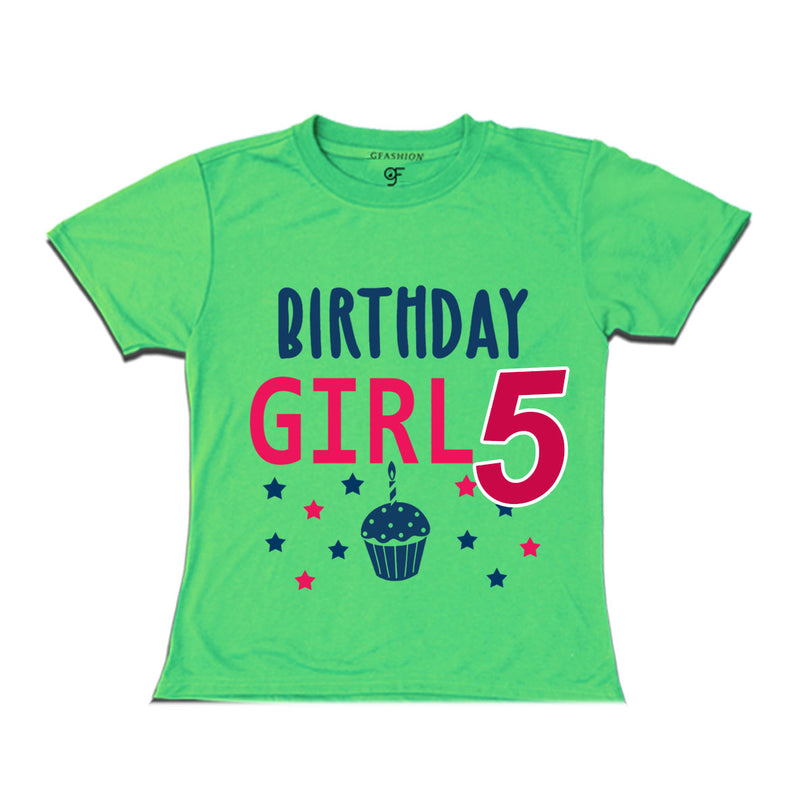 Birthday Girl t shirts for 5th year