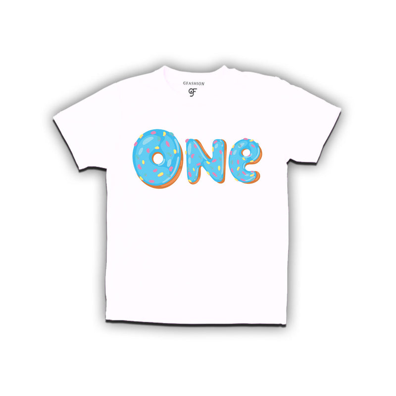 Donut Birthday boy t shirts for 1st birthday