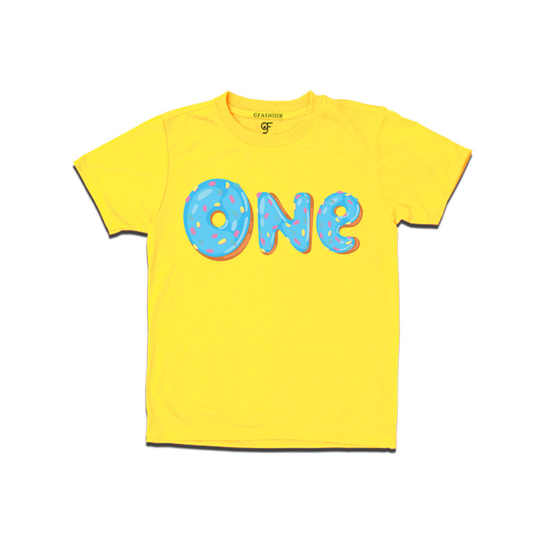 Donut Birthday boy t shirts for 1st birthday