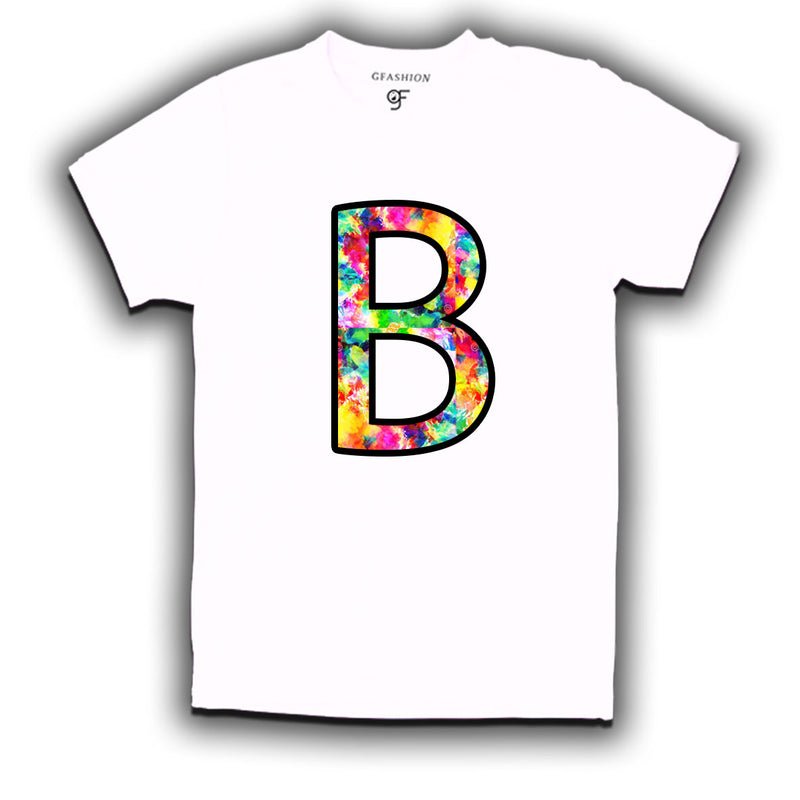 Initial B t shirts for kids and adults
