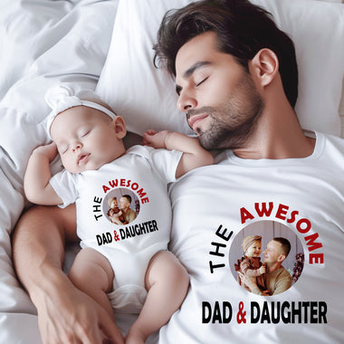 The Awesome Dad and Daughter Twinning Set
