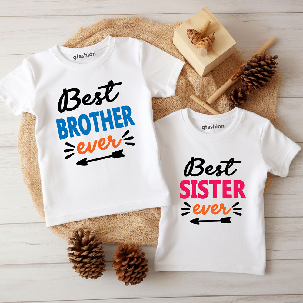 Buy Best Brother-Sister Ever T-shirts gfashion online store