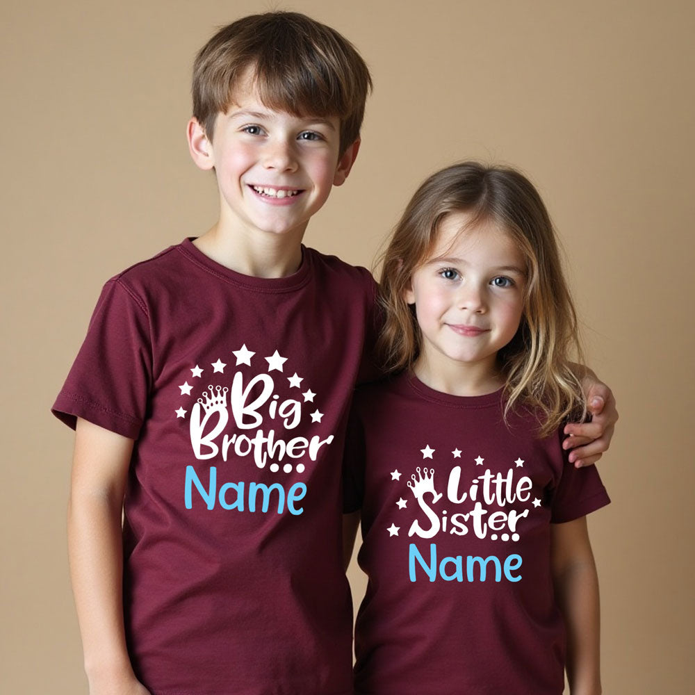 personalized name t shirts sibling t shirts with name – GFASHION