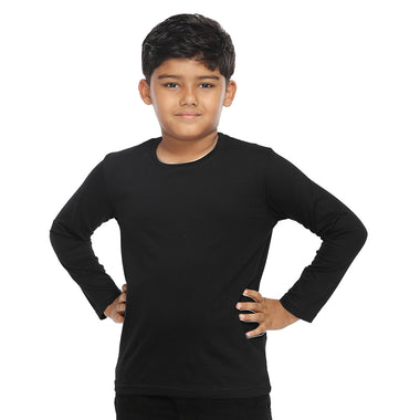 Boys Full Sleeve Plain t-shirts