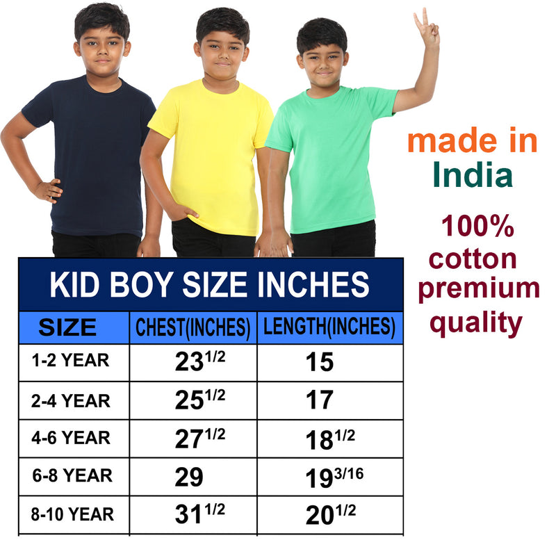 Boys Plain tshirts