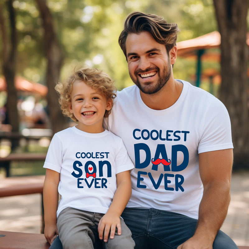 coolest dad coolest son tshirts for dad son