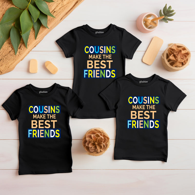 Cousins make the best friends tshirts set