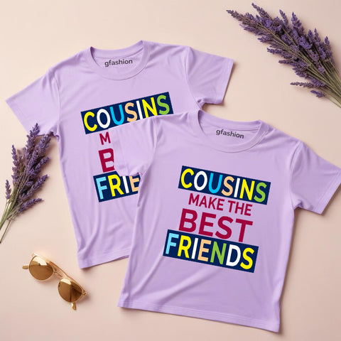 Cousins make the best friends tshirts set