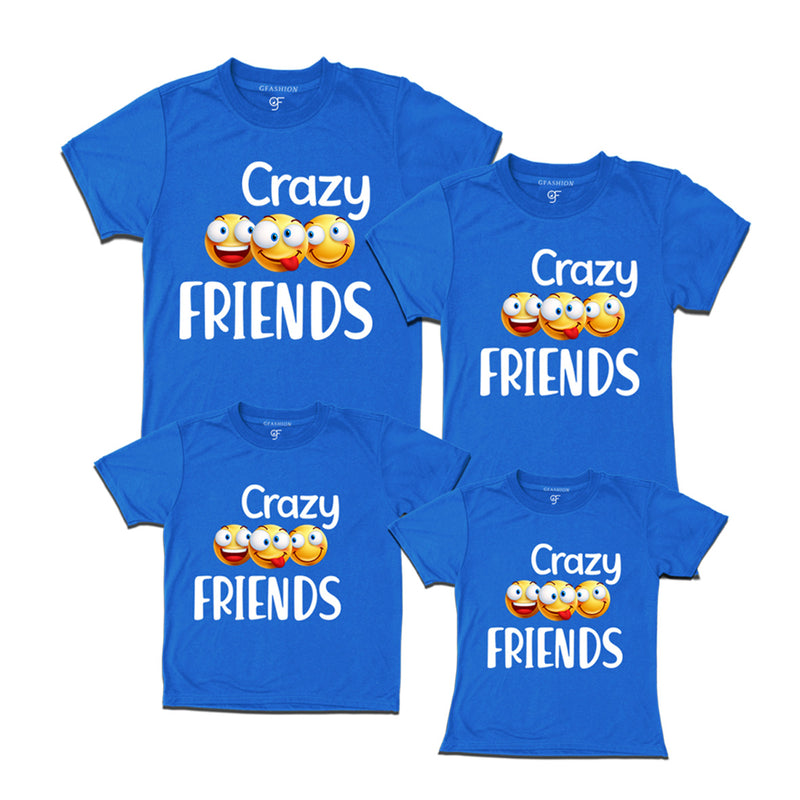 Crazy Friends Group T-shirts