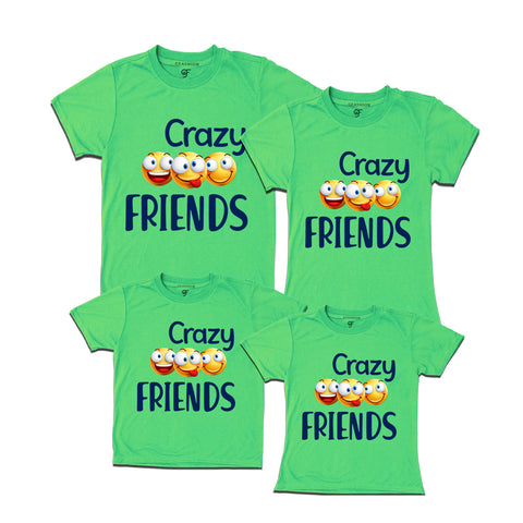 Crazy Friends Group T-shirts