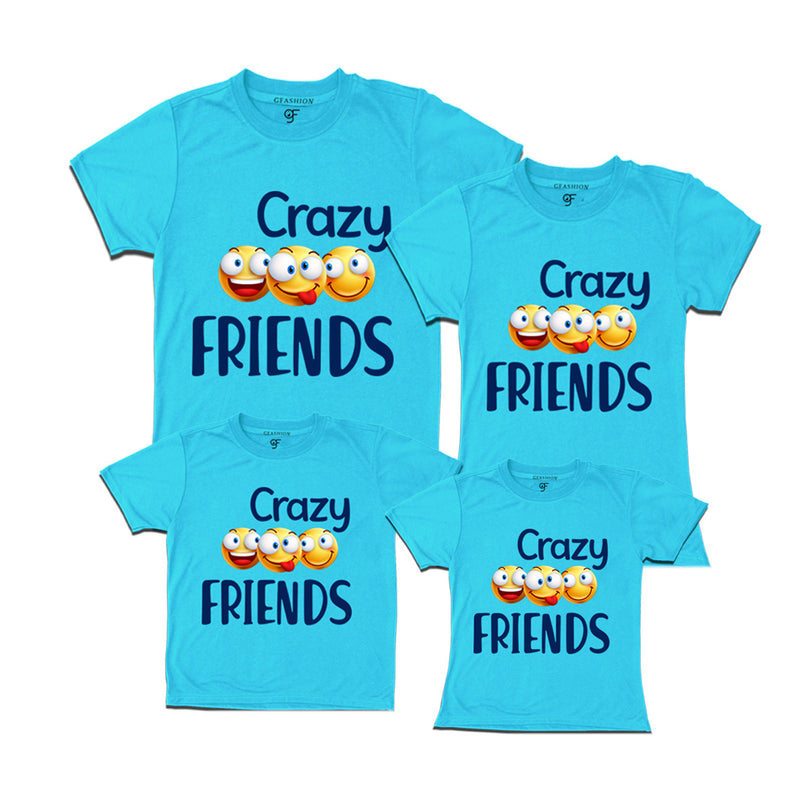 Crazy Friends Group T-shirts