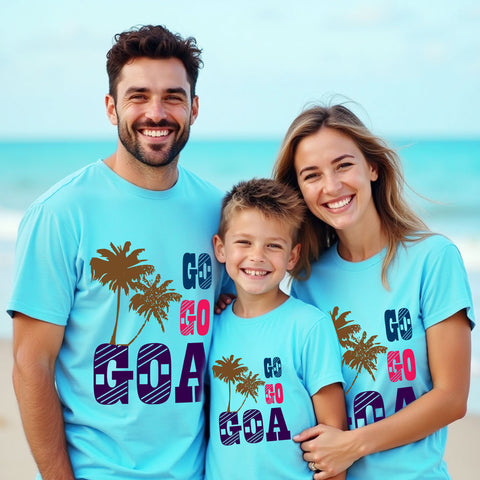 Goa t shirts for friends group and family