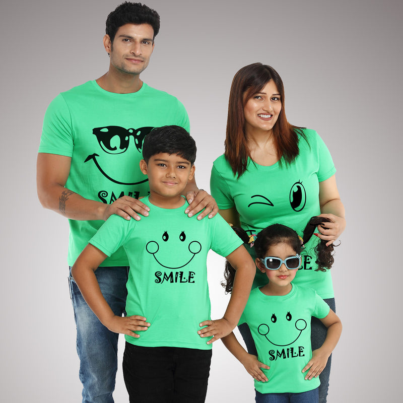 Smile Family Matching t-shirts