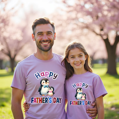 Happy Father's Day T shirts For Dad-Daughter