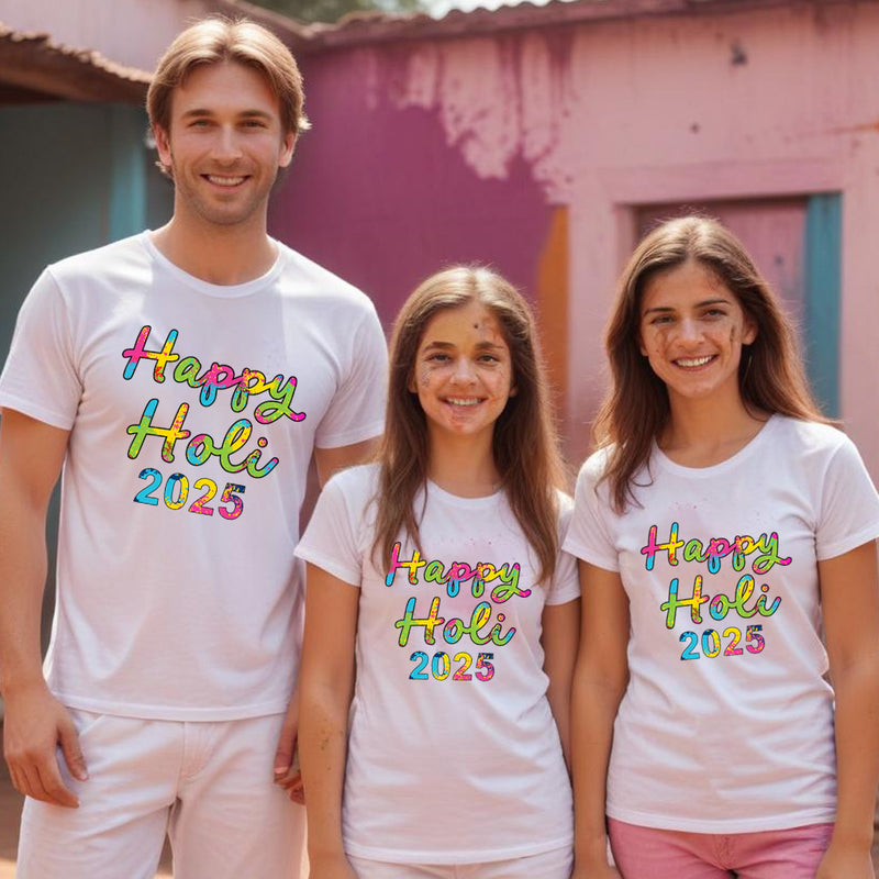 Happy Holi t shirts 2025