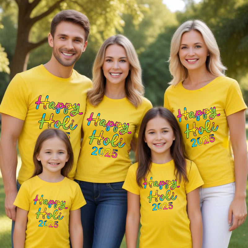 Happy Holi t shirts 2025