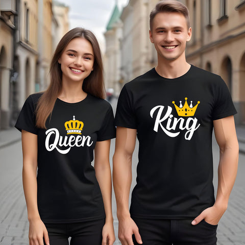 king and queen couple tees @ gfashion