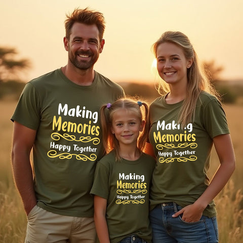 Making Memories Happy Together Group T-shirts