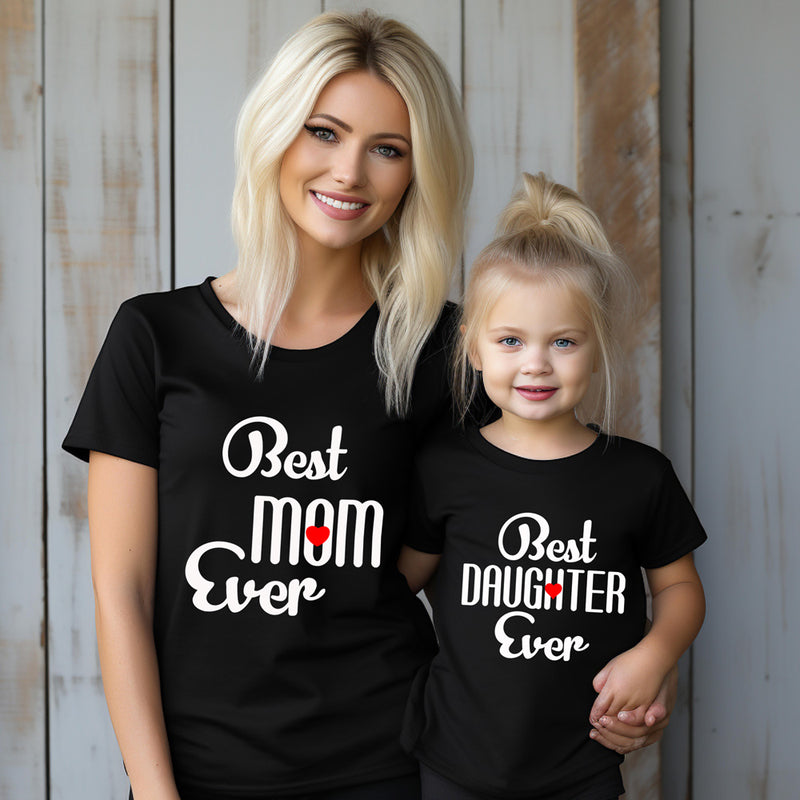 best mom ever best daughter ever tees