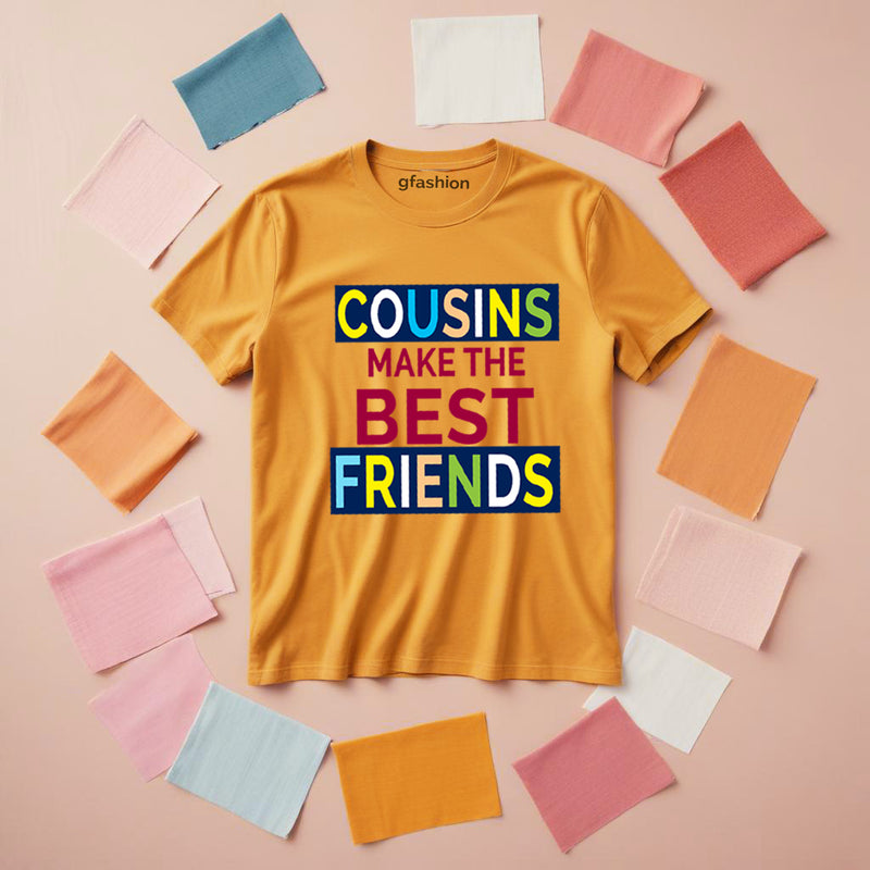 Cousins make the best friends tshirts set