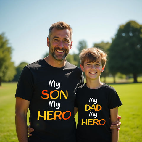 My Son-Dad Hero-Father's day t-shirts