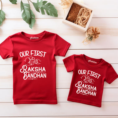 our first raksha bandhan t-shirts