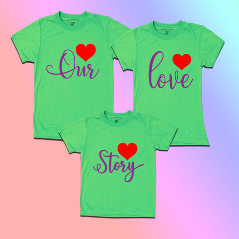 our love story family t-shirts