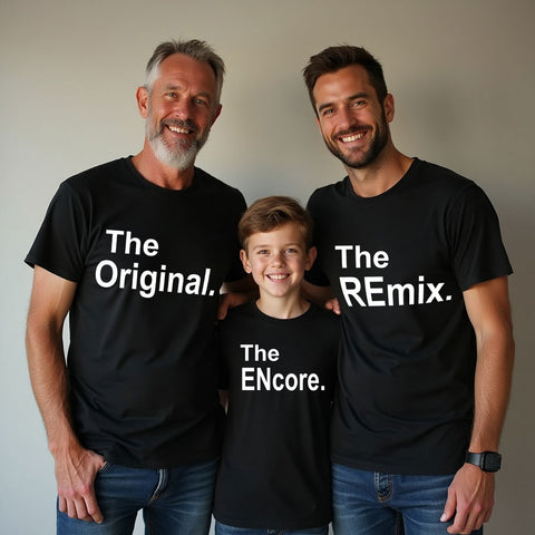 3 generation t-shirts original remix encore
