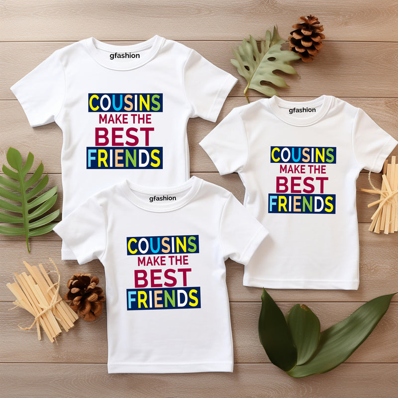 Cousins make the best friends tshirts set
