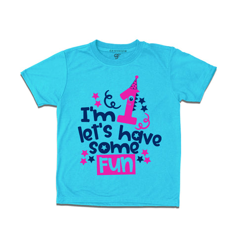 First Birthday Boy-Girl T-shirts
