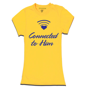 connected to him t shirt