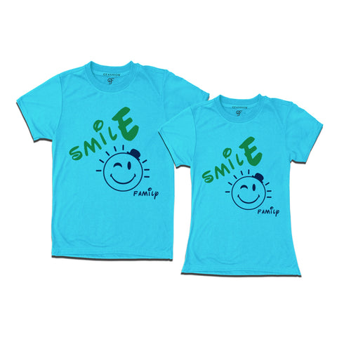 Smile matching couples t-shirt