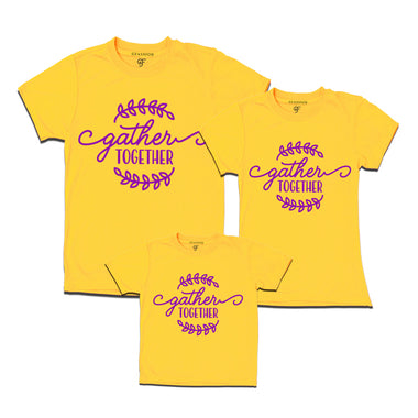 christmas t shirt gather together