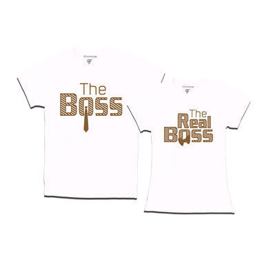 The boss and The Real Boss Tshirts