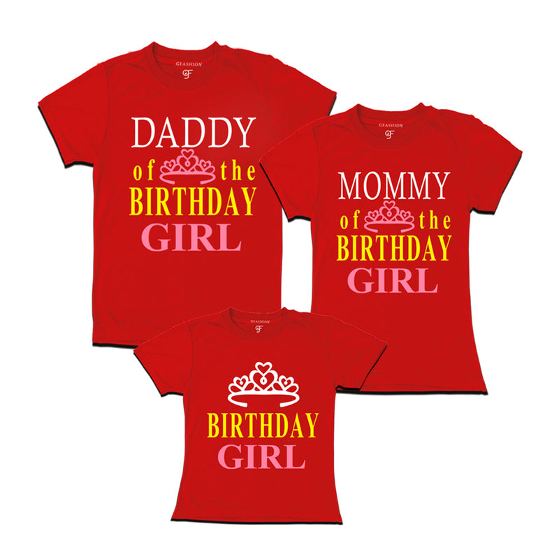Birthday Girl Family T-shirts