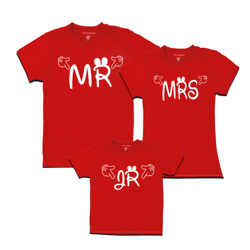 Mr Mrs and Jr T-shirts