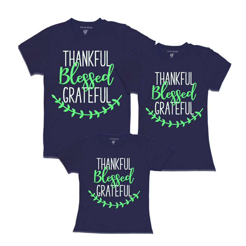 thankful blessed grateful t shirts