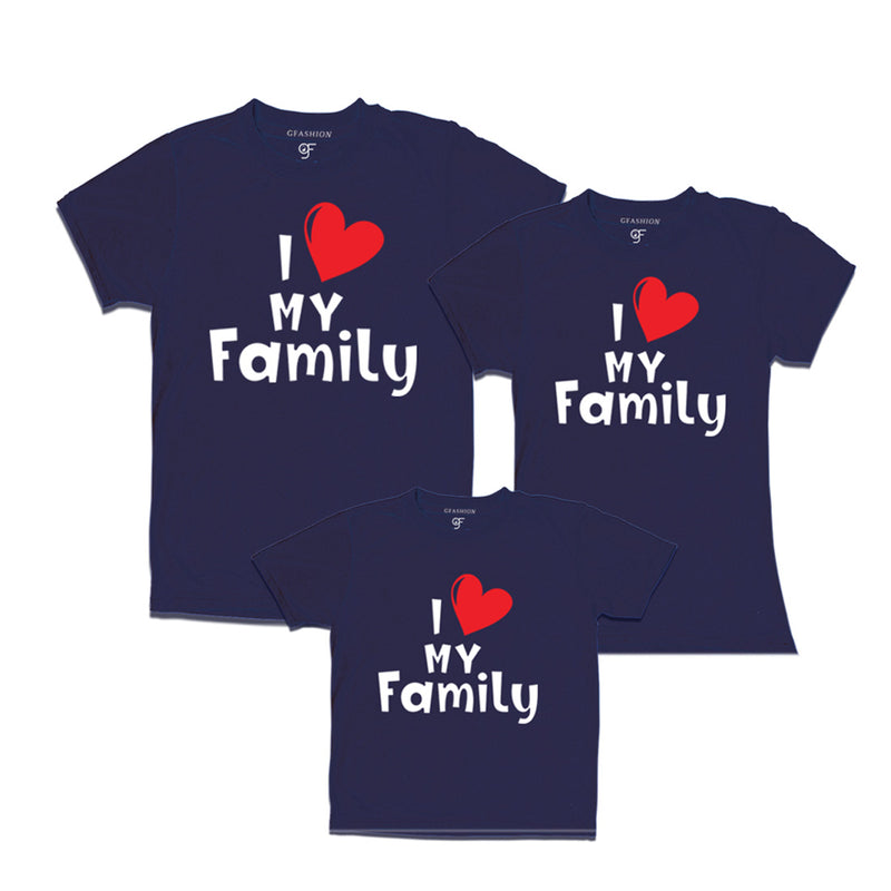 i love family t shirts
