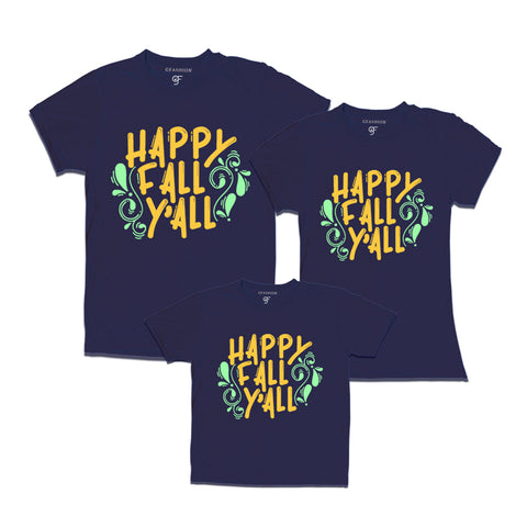 happy fall y'all christmas t shirts