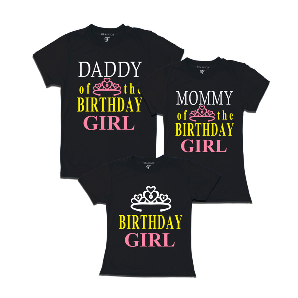 Birthday Girl Family T-shirts